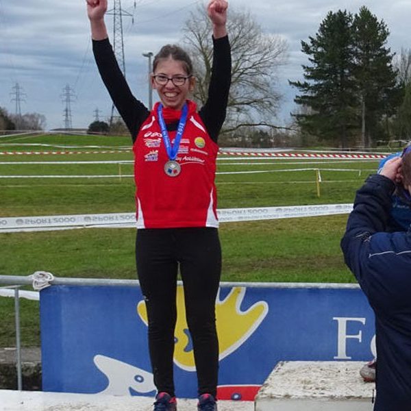 Chloé, vice championne de France de Cross Country sport adapté