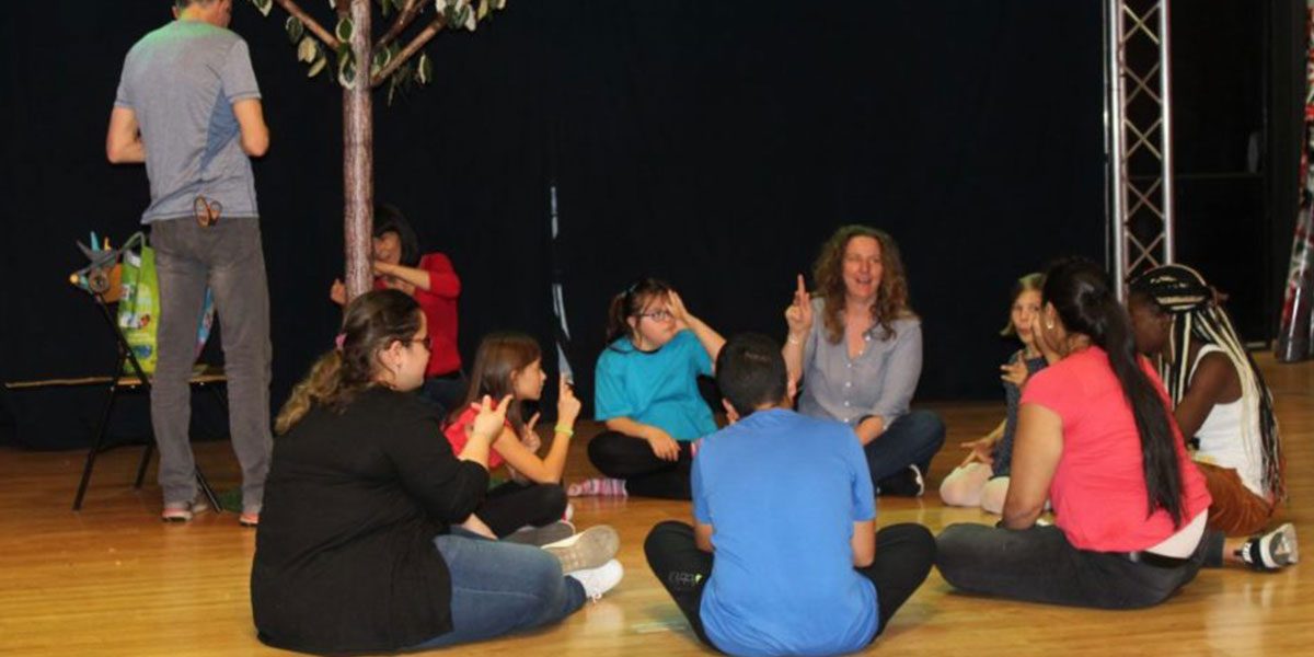 Un spectacle de théâtre