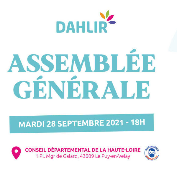 Agenda : L’Assemblée Générale du DAHLIR