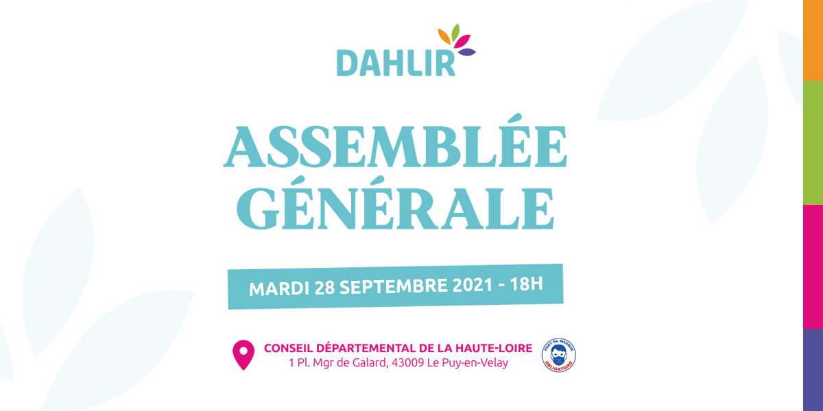 Agenda : L’Assemblée Générale du DAHLIR
