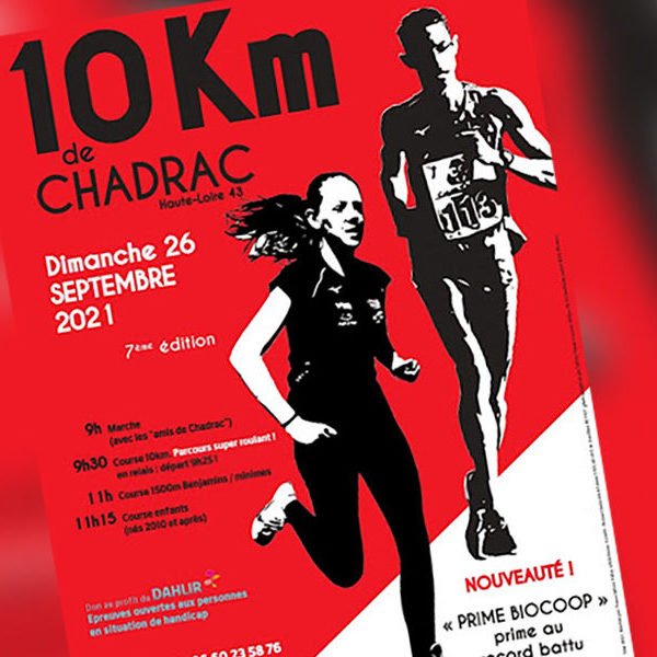 Rendez-vous : 7ème édition des 10km de Chadrac, une course ouverte à tous