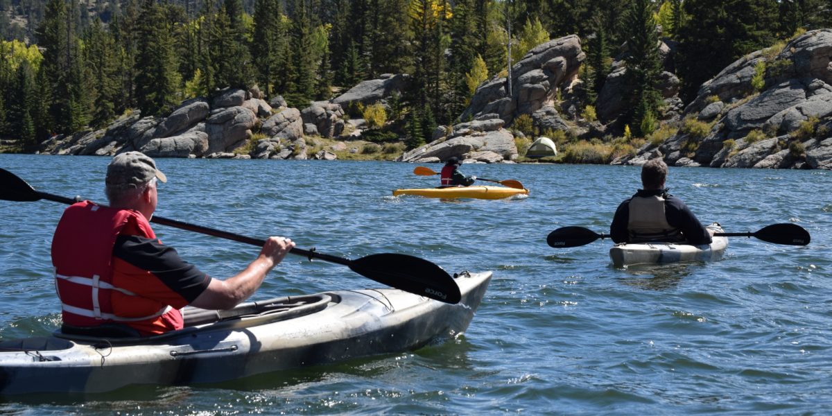 Un après-midi canoë pour les bénéficiaires dans le Cantal