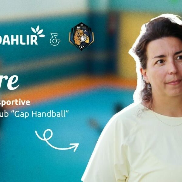 Portrait partenaire : Claire, éducatrice sportive au sein du club “Gap Handball”